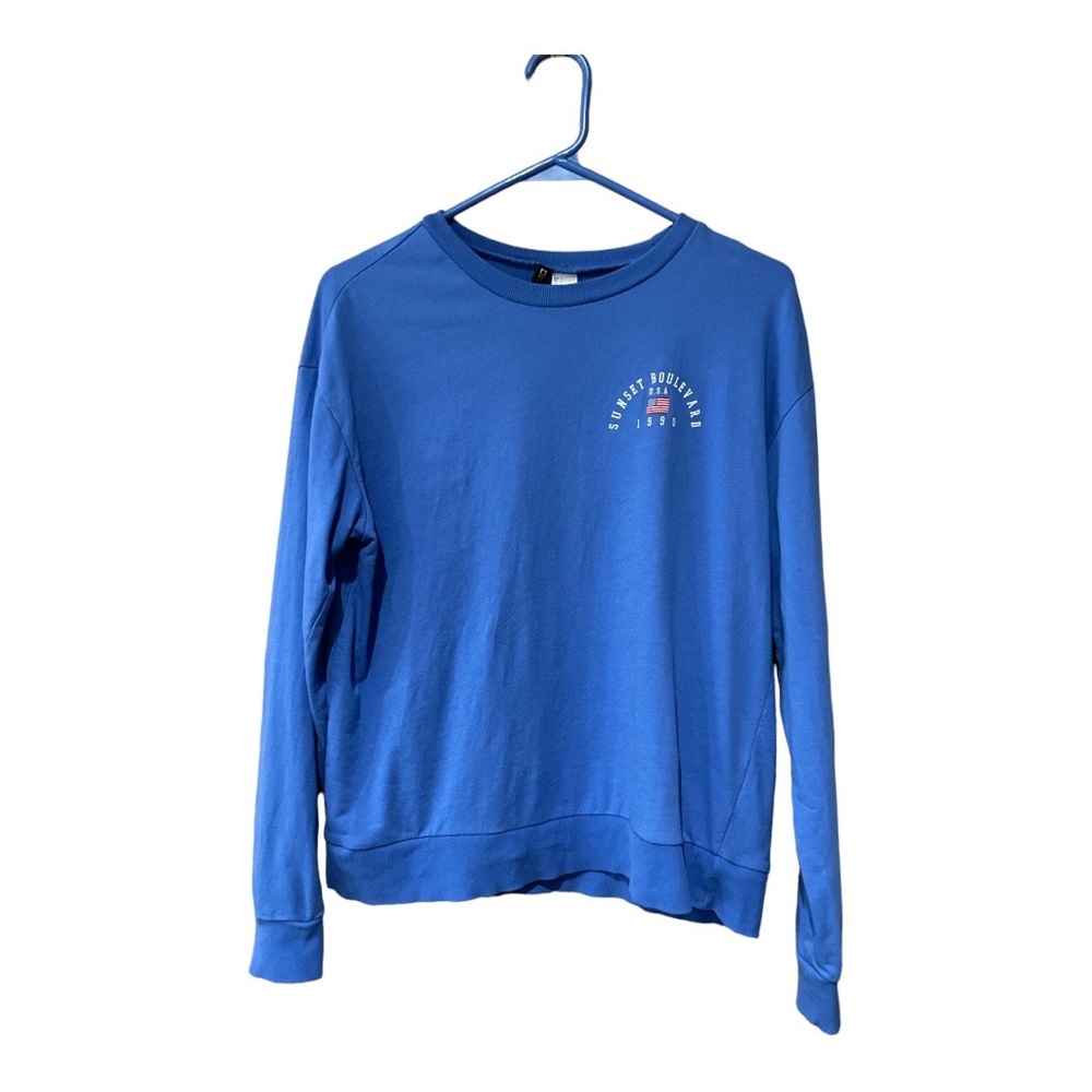 H&M divided crewneck sweatshirt pullover size Small